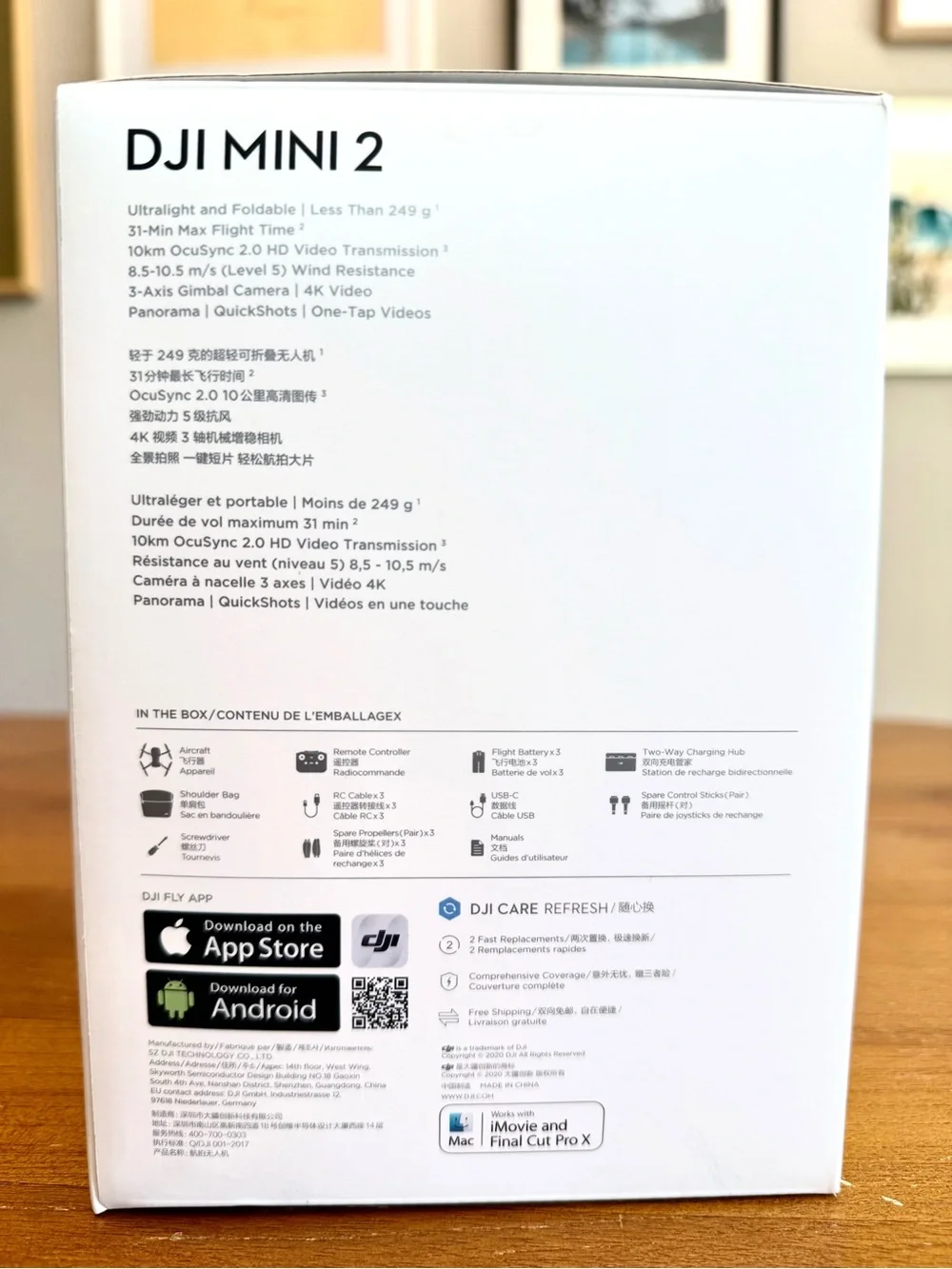 [Open Box] DJI Mini 2 Fly More Combo 4K Camera Drone & Accessories